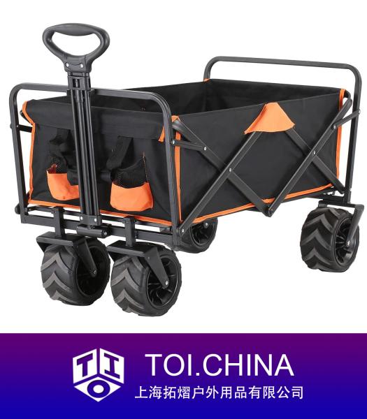 Collapsible Wagon, Outdoor Folding Camping Wagon