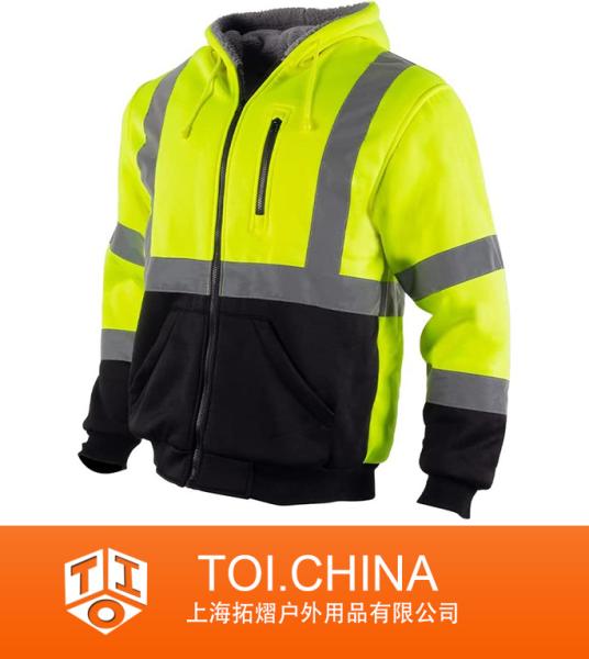 High Vis Safety Reflective Sweatshirt