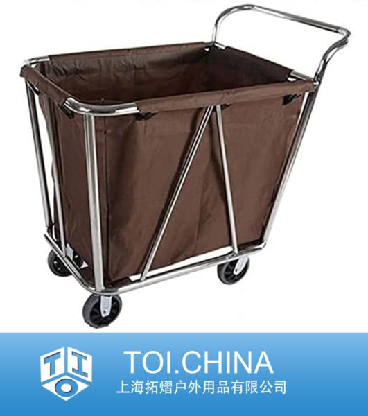 Kitchen Movable Trolleys，Laundry Hamper Carts