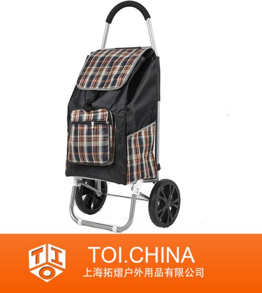 Lightweight Shopping Trolley, Shopping Grocery Foldable Cart