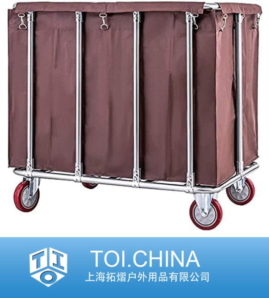 Rolling Laundry Sorter Cart，Laundry Basket